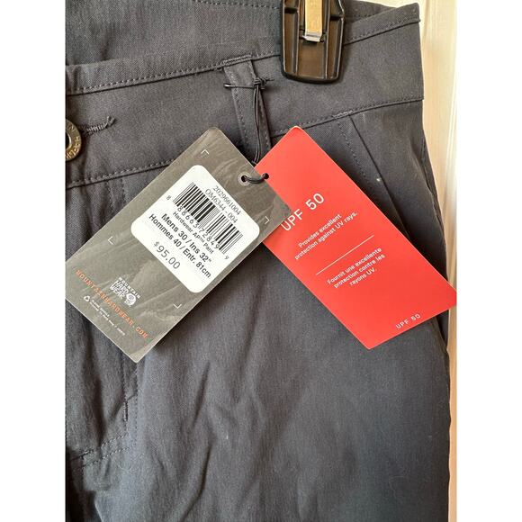 *SOLD* NWT Mountain Hardwear Men's Standard Hiking Gorpcore AP Pant, Blue - Picture 6 of 7